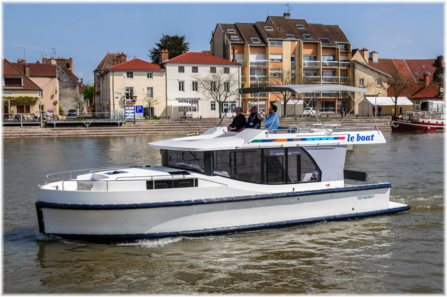 Horizon, the new 2016 model of Le Boat's fleet