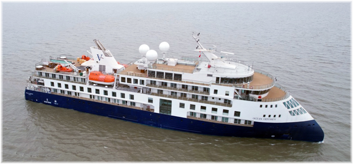Ocean Odyssey - Vantage Deluxe World Travel (Credit SunStone Ships - October 2022)