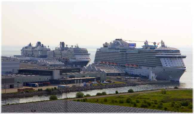 Oceankaj Cruise Terminal in  Copenhagen (Courtesy Copenhagen Malmö Port)