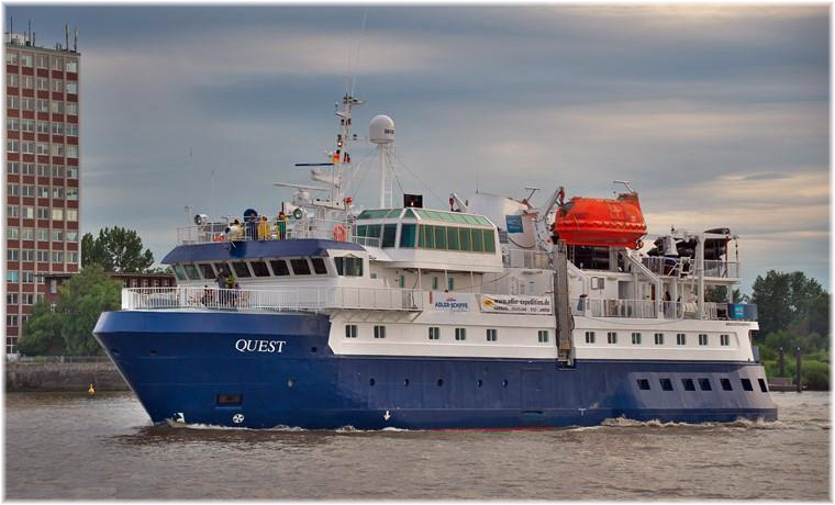 Quest - Adler-Schiffe (July 2020 - Credit S.Seelemann at MarineTraffic.com)
