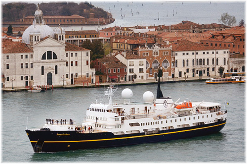 MS Serenissima in Venice - Photo credit Serenissima Cruises