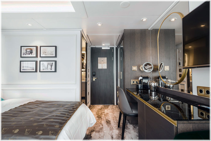 Luxury ship cabins that exceed expectations (Courtesy Almaco)